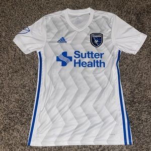 Adidas San Jose Earthquakes Jersey White 2019 Secondary